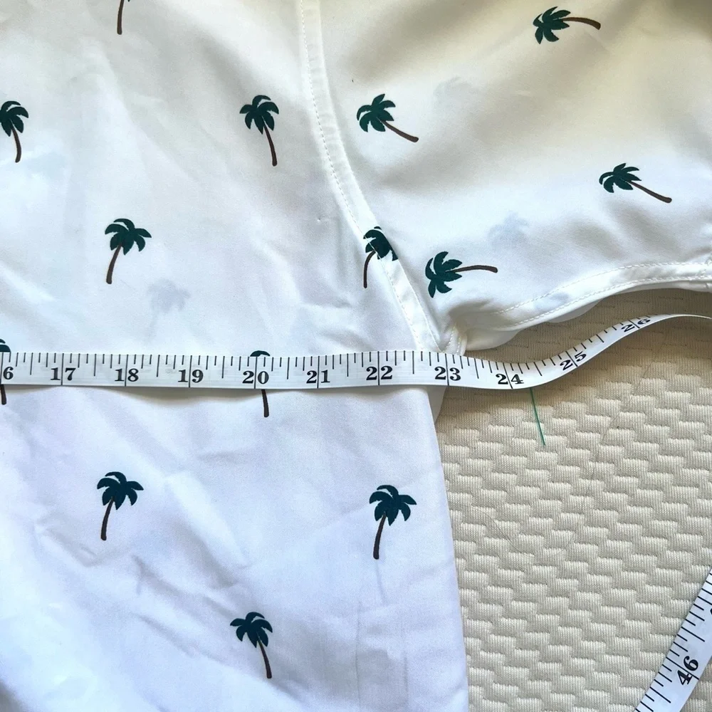 🌴Age of Wisdom,PalmTree Button-Up, Excellent Condition,Vacay Perfect,Size XXL - Picture 7 of 10